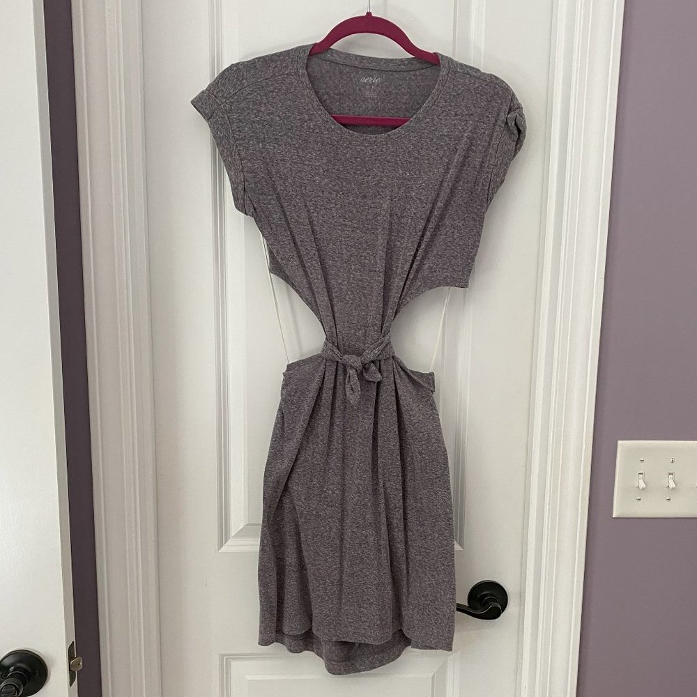 Cut out jersey dress